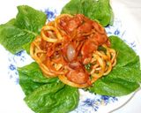 焼きうどん簡単ソースケチャップナポリタン作り方7写真