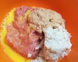 ふわっ♪もちっ♪和風あんかけハンバーグ作り方3写真