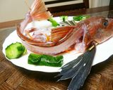ホウボウの姿造り作り方1写真
