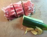 里芋&豚肉の八角煮作り方2写真