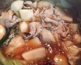里芋&豚肉の八角煮作り方4写真