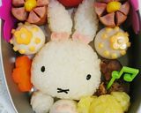 キャラ弁♪春のミッフィー♪イースター風♪作り方4写真