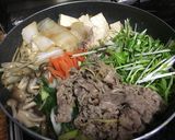 時短!フライパンひとつで、すき焼き丼作り方4写真