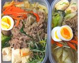 時短!フライパンひとつで、すき焼き丼作り方5写真