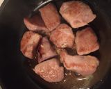 豚肉のガリバタステーキ☆作り方5写真