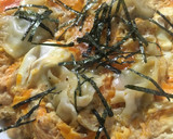 ギョーザで和風卵とじ作り方3写真