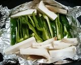 焼きピーマンとエリンギの味噌和え作り方1写真