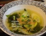 簡単♪　中華若布スープ作り方7写真