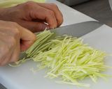 春キャベツの卵とじのせほんのりご飯作り方2写真
