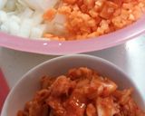 子供もOKキムチ炒飯作り方1写真