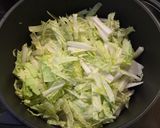 白菜の豆乳スープ作り方4写真
