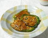 リメイク!ピーマンのいり豆腐詰め作り方6写真