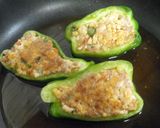 リメイク!ピーマンのいり豆腐詰め作り方5写真