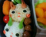 キャラ弁☆コマさんとこまじろう作り方7写真