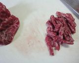 キャベツと玉ねぎと牛肉だけで！簡単春巻き作り方1写真