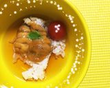 旨！ウニ☆茶漬け作り方2写真