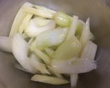 俺流！セロリの甘酢さくら漬け作り方1写真