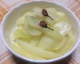 俺流！セロリの甘酢さくら漬け作り方6写真