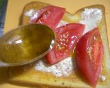 イタリアン風トマトトースト作り方3写真