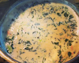 さけフレークとほうれん草の豆乳スープ作り方5写真