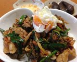 炒めてのっける簡単スタミナ丼♪作り方10写真
