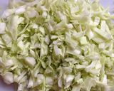 鶏肉すりみのお好み焼き作り方1写真