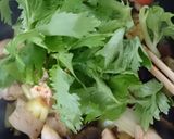 セロリとなすと鶏肉のピリ辛中華炒め♪作り方11写真