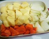 白だしで本格肉じゃが♥作り方1写真