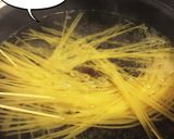 ベーコンとほうれん草のクリームパスタ作り方5写真