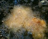 鶏ももの桜燻しニンニク竜田作り方15写真