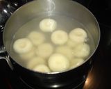 豆腐と白玉団子の　　だご汁作り方6写真