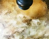 鶏モモ肉クリーム煮作り方6写真