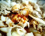 新玉ねぎと豚玉のピリ辛生姜焼き作り方7写真