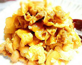 新玉ねぎと豚玉のピリ辛生姜焼き作り方9写真