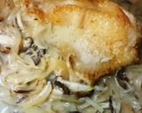 鶏モモ肉クリーム煮作り方7写真