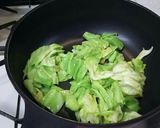 鶏むね肉と春キャベツの生姜焼き作り方5写真