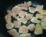 鶏むね肉と春キャベツの生姜焼き作り方6写真