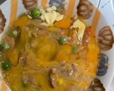 レンジ簡単洋風ビリヤニ風味炒飯弁当作り方7写真