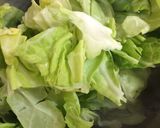 野菜の甘みたっぷりキャベツのおひたし作り方2写真