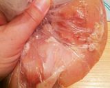 柔らか鶏胸肉と茄子・厚揚げのチリソース作り方2写真