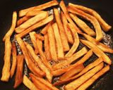 余ったフライドポテトのチーズ焼き作り方2写真