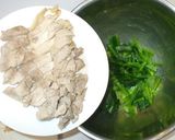 蒸し鶏小松菜のピーナッツサラダ♪鶏もも肉作り方6写真