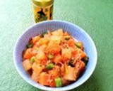 大根と人参のおかか味噌♡　簡単です。作り方5写真