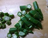 簡単和食にあさりとオクラえのきのお吸い物作り方3写真
