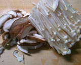 簡単和食にあさりとオクラえのきのお吸い物作り方4写真