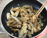 乱切り牛蒡のキヌア味噌きんぴら☆作り方3写真