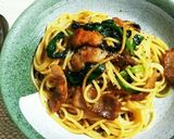 豚ばら肉ガッツリ和風パスタ作り方8写真