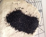 黒ごまたっぷり♡ミニ食パン作り方1写真