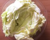 春キャベツのレンジ蒸し☆春色あんかけ作り方7写真