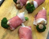 ブロッコリーとしめじの肉巻き作り方1写真
